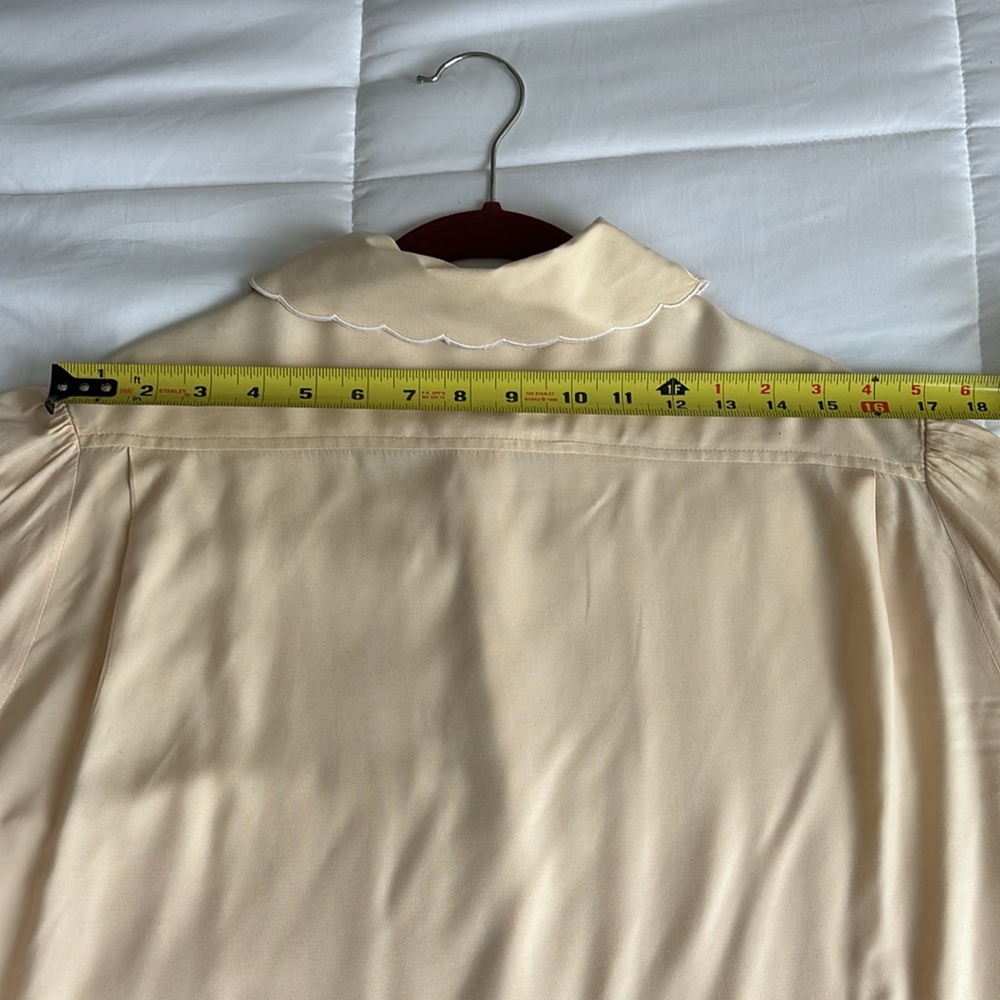 Vintage Cream  Shirt - Picture 10 of 14